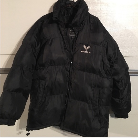 avirex puffer jacket